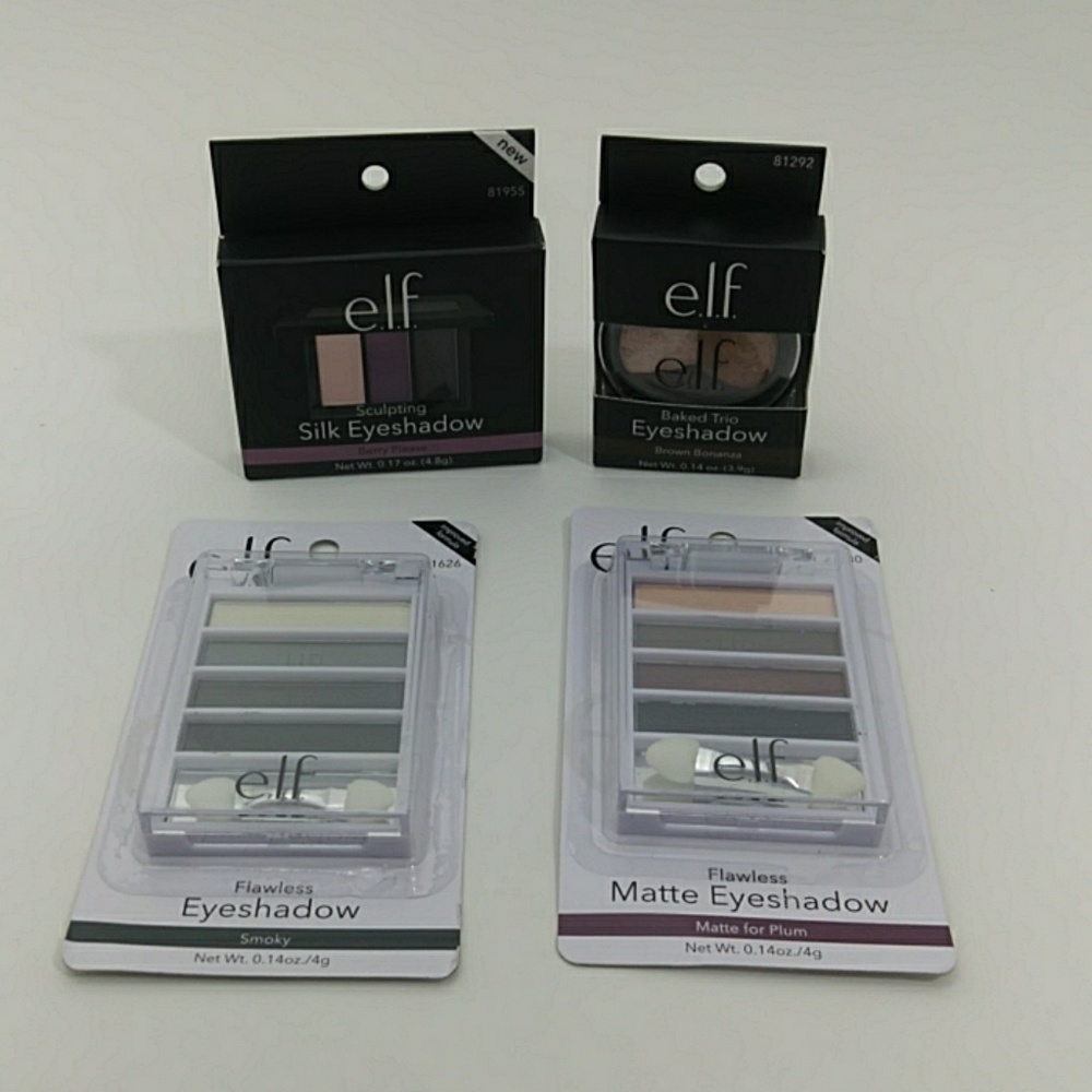 ELF Eyeshadow Bundle *New* 4 pieces